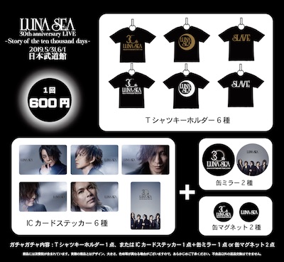 LUNA SEA  30周年  マルチショルダーバッグ